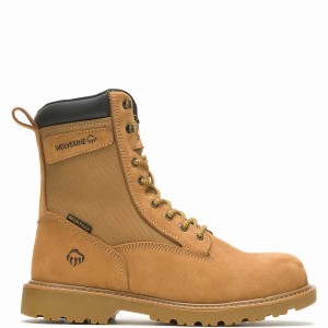 Wolverine Floorhand Insulated 8" Arbejdsstøvler Herre Brune | LED2893RA