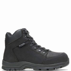 Wolverine Grayson Steel Toe Arbejdsstøvler Herre Sort | YKS3116QX