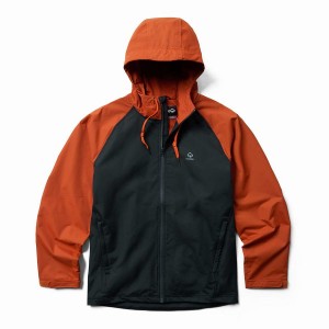 Wolverine I-90 Rain Jakker Herre Orange Sort | DNT7678TL