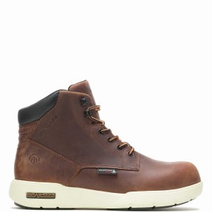 Wolverine Kickstart DuraShocks® CarbonMAX® 6" Arbejdsstøvler Herre Rød Brune | RKF9282OG