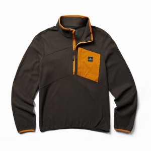 Wolverine Polar 1/4 Zip Fleece Herre Grå | HQI2761UG