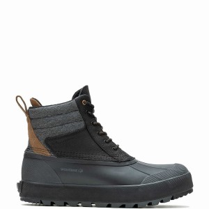 Wolverine Torrent Trek EPX Waterproof Insulated Mid Arbejdsstøvler Herre Sort | BFN5940XB