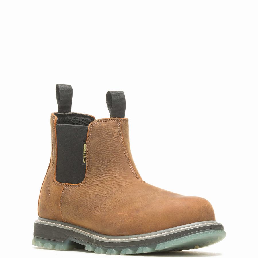 Wolverine Floorhand LX Steel Toe Romeo Arbejdsstøvler Herre Brune | GWS3523SP