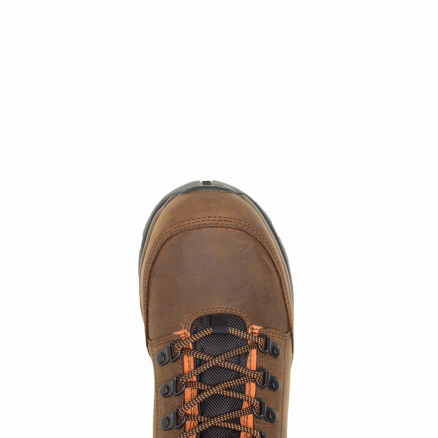 Wolverine Grayson Steel Toe Arbejdsstøvler Herre Mørkebrune | OXD6168GX