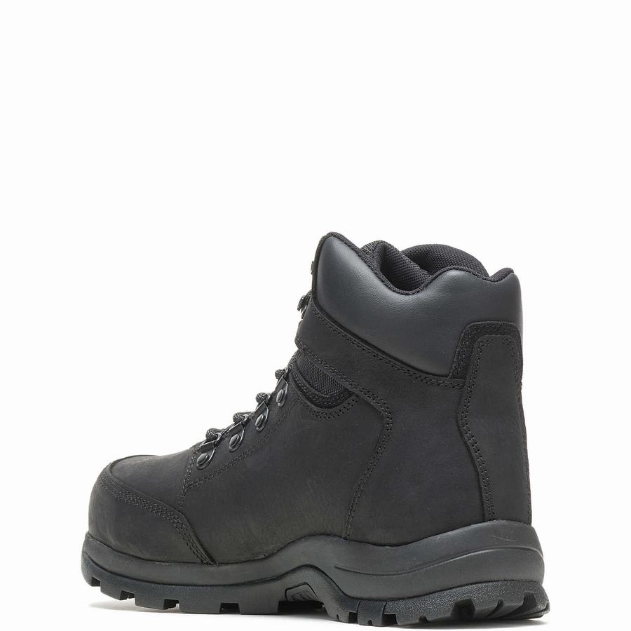 Wolverine Grayson Steel Toe Arbejdsstøvler Herre Sort | YKS3116QX