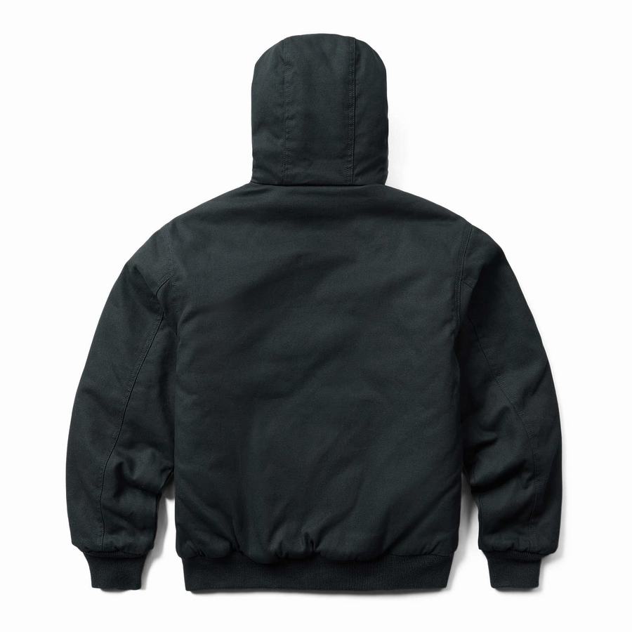 Wolverine Jaxon Hooded Big & Tall Jakker Herre Sort | CHD823PN