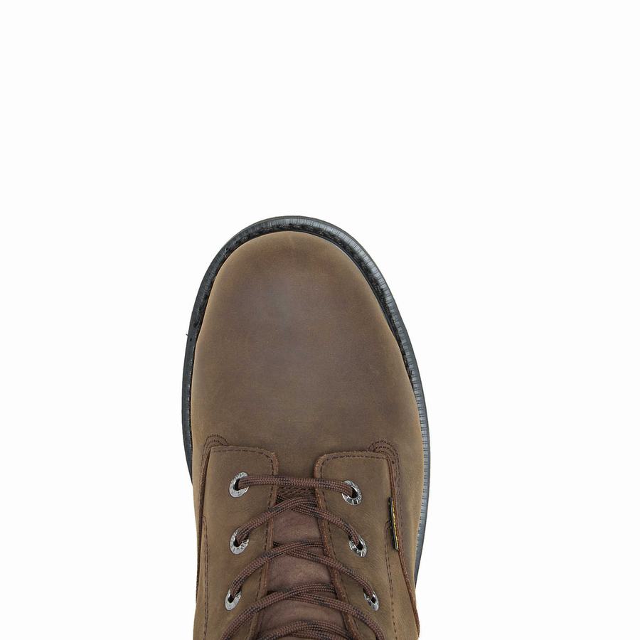 Wolverine McKay Waterproof Steel-Toe 8” Arbejdsstøvler Herre Brune | MHD2724PW