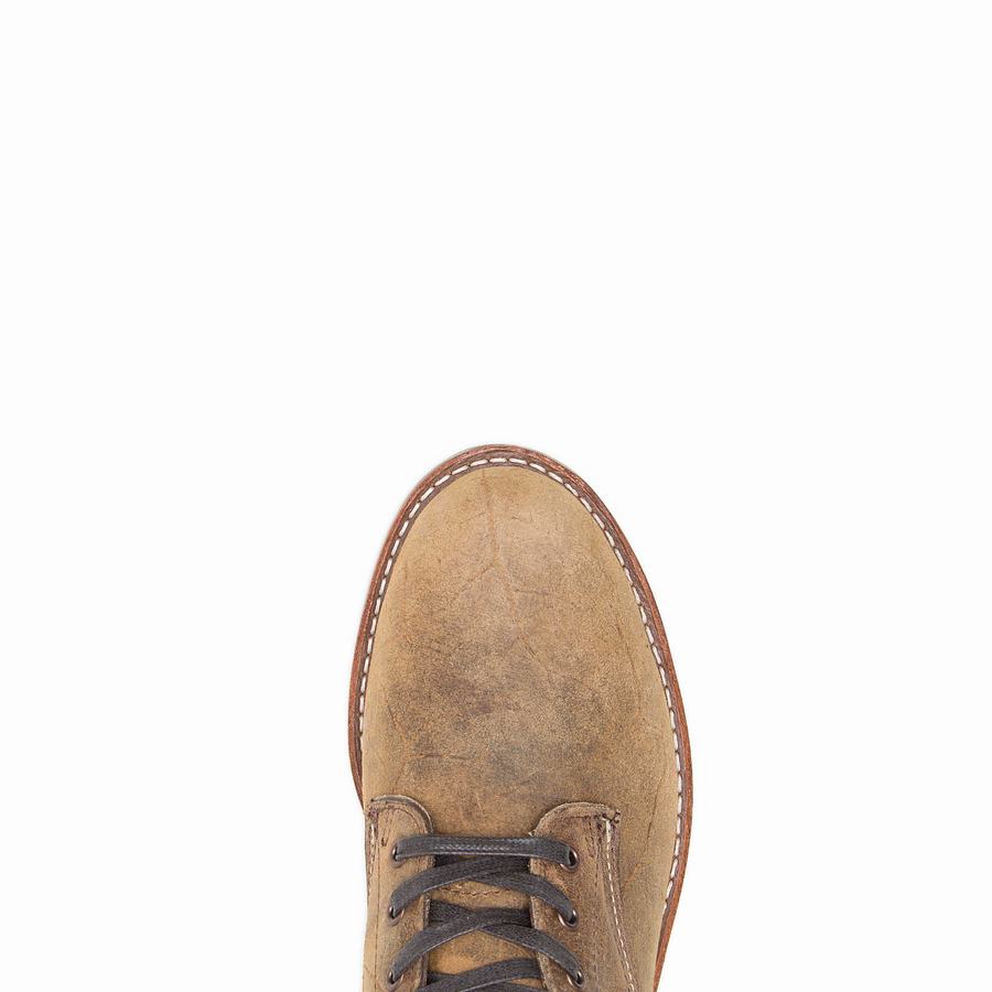 Wolverine Rough Out - 1000 Mile Plain-Toe Original Arbejdsstøvler Herre Brune | RDN8838JU