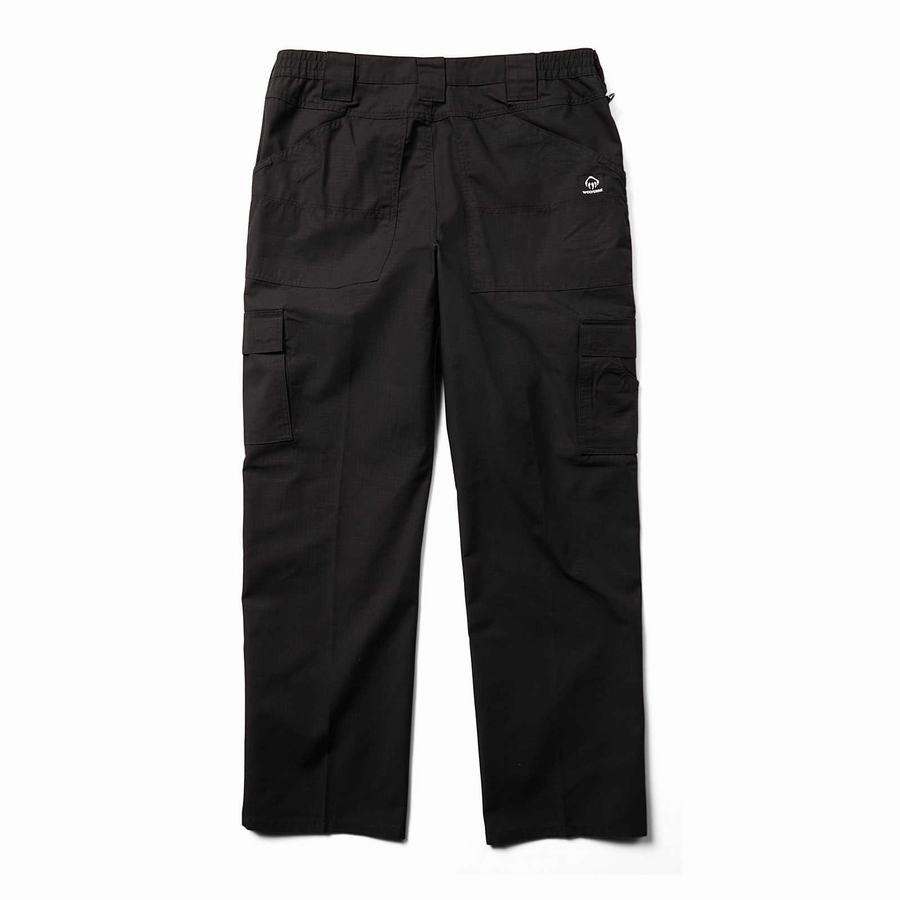 Wolverine Tactical Cargo Bukser Herre Sort | XEL9371AI